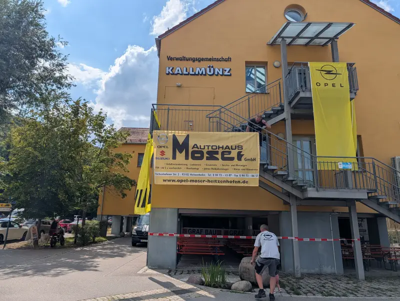 Aufbau des Treffens am Schmidwöhr – Impression 3